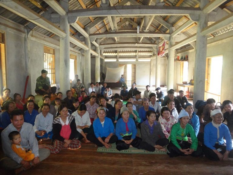 Irish Aid project: Set up community based groups in Ngoc Son and Ngoc Lau communes, Lac Son district, Hoa Binh province