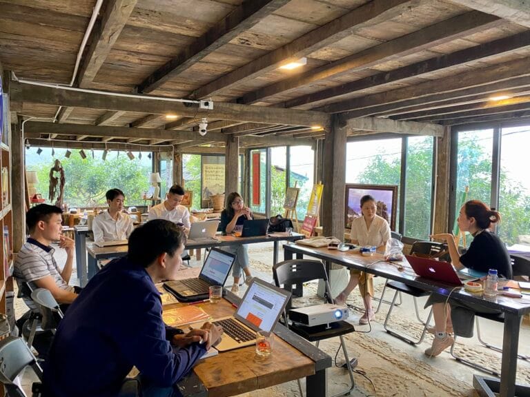 KHÓA TẬP HUẤN KỸ NĂNG TRUYỀN THÔNG XÃ HỘI CỦA TRUNG TÂM RIC TẠI XÃ SUỐI GIÀNG, HUYỆN VĂN CHẤN, TỈNH YÊN BÁI