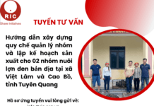 Tuyển tư vấn: Hướng dẫn xây dựng quy chế quản lý nhóm và lập kế hoạch sản xuất cho 02 nhóm nuôi lợn đen bản địa tại xã Việt Lâm và Cao Bồ, tỉnh Tuyên Quang